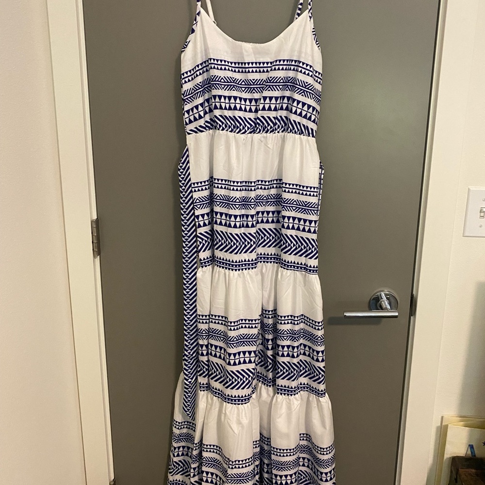 Aztec style maxi dress